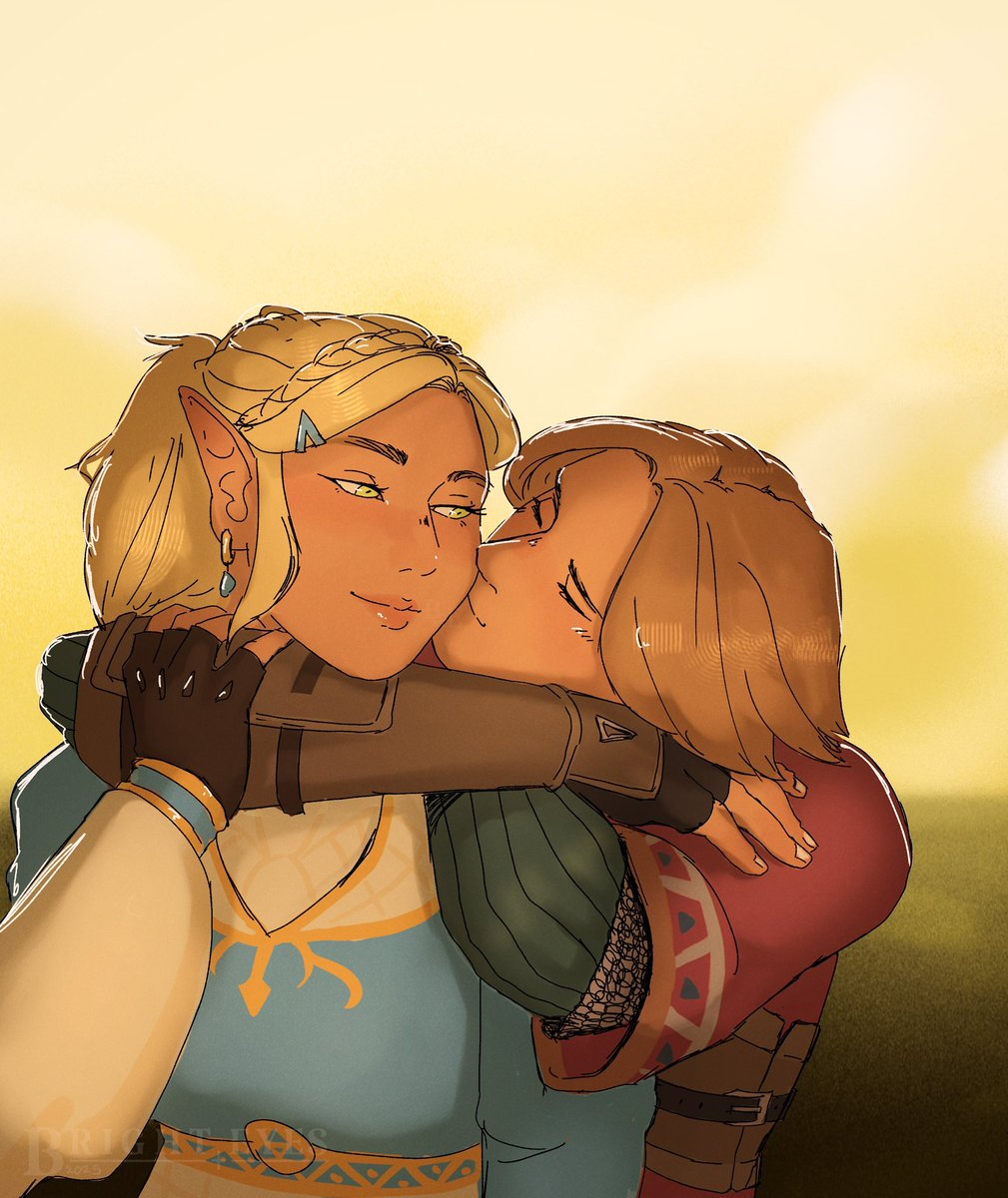 Finally together ✨
#tloz #zeldafanart #botw #totk #link #zelda #breathofthewild #tearsofthekingdom