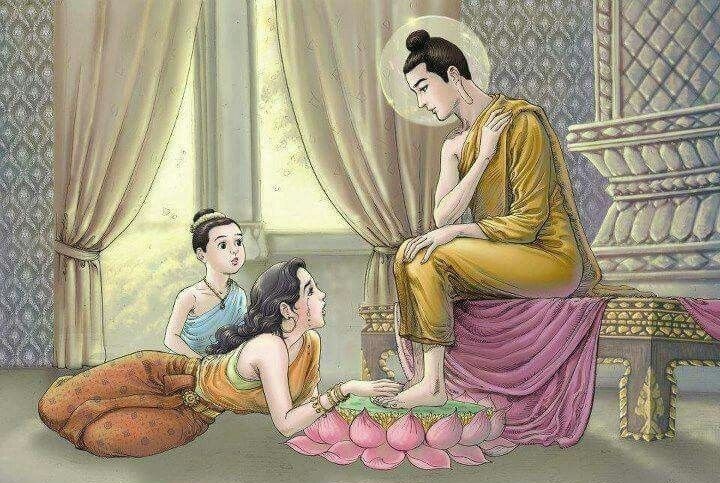 Buddha is not God, nor do Buddhists worship a creator deity.
He is the Awakened One, the teacher who walked path of truth and liberation.
We are his disciples, striving to follow his footsteps, honoring his wisdom above all else, and letting his teachings illuminate our lives.🪷