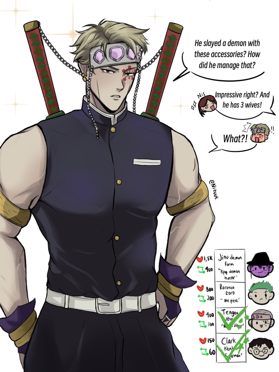 the next is…. our favorite sound hashira! how does he look?😖 #nanamikento