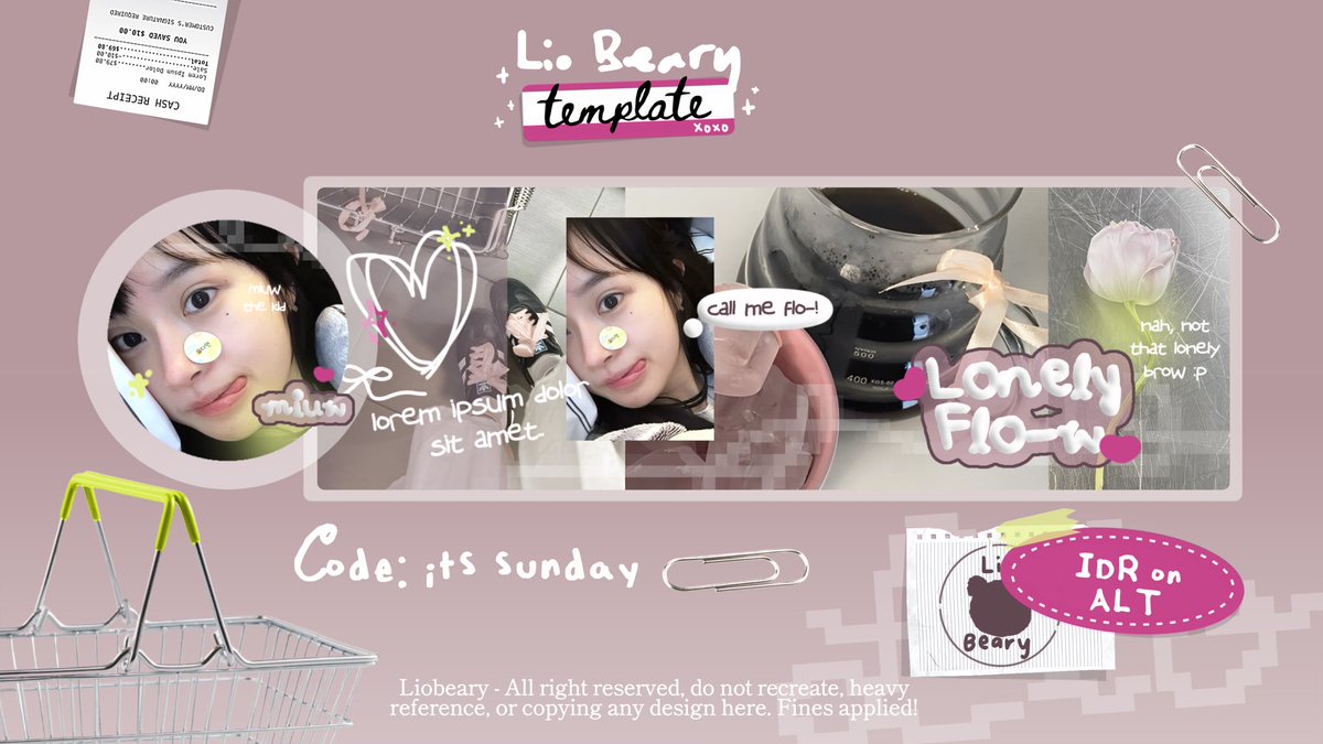 liobeary's tweet image. repost will be appreciated 🍐🐈‍⬛🥤🪡

haLLo, beariest! lio bawain 6pcs template layout IPV yang bisa kalian pulang di:

🗓️ 24 Aug 2025
⏰ 18.30 WIB
🛒 DM @liobeary

pric-e, tnc, dan lainnya ada di thread ini, terimakasih. 💬 #zonauang #zonaba template layout