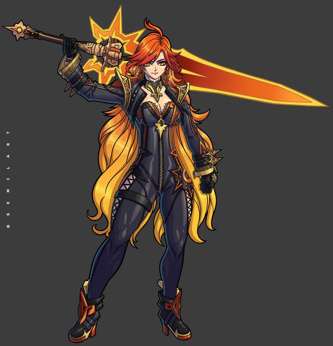 Commission Complete: Mavuika
Client: Anonymous 

It is that time of that year, let’s celebrate bikini muscle girls!
Commissions open: Full Illustration Cell shading with gradients for only $25.
My email.
taktarov888@gmail.com

Follow me on Twitter: @semilart 
Thank you