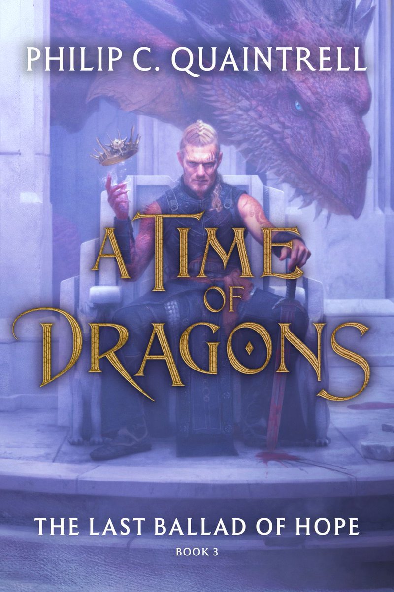 Petrik Leo (Novel Notions) (@petrikreads) on Twitter photo COVER REVEAL TIME! I'm helping the one and only <a href="/PCQuaintrell/">Philip C. Quaintrell, Author</a> reveal the cover art of THE LAST BALLAD OF HOPE, the third book in A TIME OF DRAGONS series. Check it out! 😍
Cover art by <a href="/cmcgrath72/">chris mcgrath</a> COVER REVEAL TIME! I'm helping the one and only <a href="/PCQuaintrell/">Philip C. Quaintrell, Author</a> reveal the cover art of THE LAST BALLAD OF HOPE, the third book in A TIME OF DRAGONS series. Check it out! 😍
Cover art by <a href="/cmcgrath72/">chris mcgrath</a>