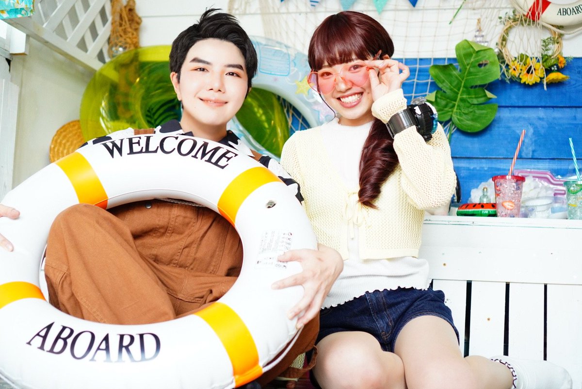 【cosplay】

bn🛞💨bm
除☀️湿

Summer！🛟😎✨

🛞🖤<a href="/hii3dmnd/">🍼ひこ🍼</a>
🛞🩷私
📸<a href="/junction8ff/">ほまれ</a>