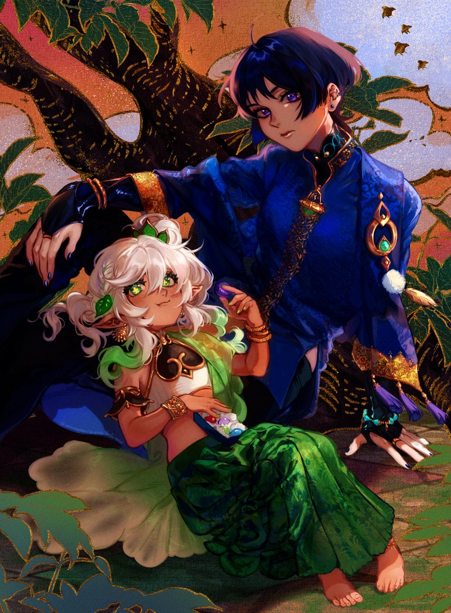 brocade
#scaramouche #nahida
