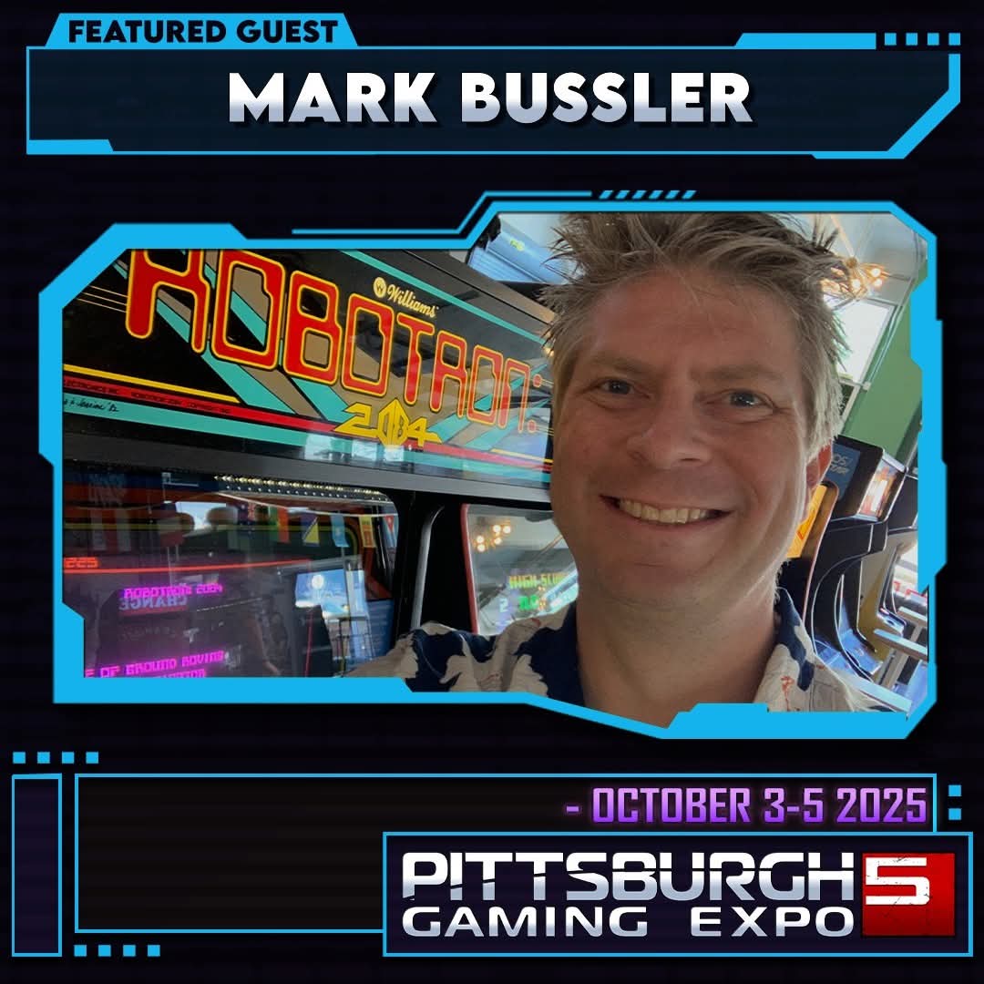 Pittsburgh Gaming Expo (@pgx_pghgameexpo) on Twitter photo Mark Bussler returns to PGX 2025!
—
The Pgh native & creator of <a href="/ClassicGameRoom/">CGR Publishing</a>—the longest-running internet video series—hits the stage to talk ENGAGE DISCO, his new animated sci-fi series.
Rare Con appearance. 1 weekend only. Don’t miss it!
Oct 3–5 • PittsburghGamingExpo.com Mark Bussler returns to PGX 2025!
—
The Pgh native & creator of <a href="/ClassicGameRoom/">CGR Publishing</a>—the longest-running internet video series—hits the stage to talk ENGAGE DISCO, his new animated sci-fi series.
Rare Con appearance. 1 weekend only. Don’t miss it!
Oct 3–5 • PittsburghGamingExpo.com