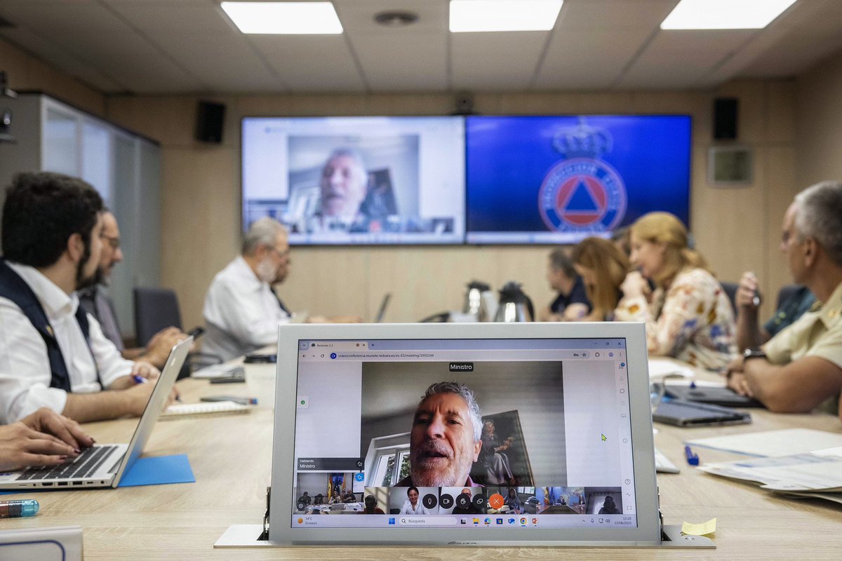 📆 Nueva reunión del Comité Estatal de Coordinación y Dirección del Plan Estatal de Emergencias.

🔥 13 incendios siguen en Situación Operativa 2.

⚠️ La situación mejora, pero se pide máxima precaución y seguir indicaciones hasta la vuelta a la normalidad.