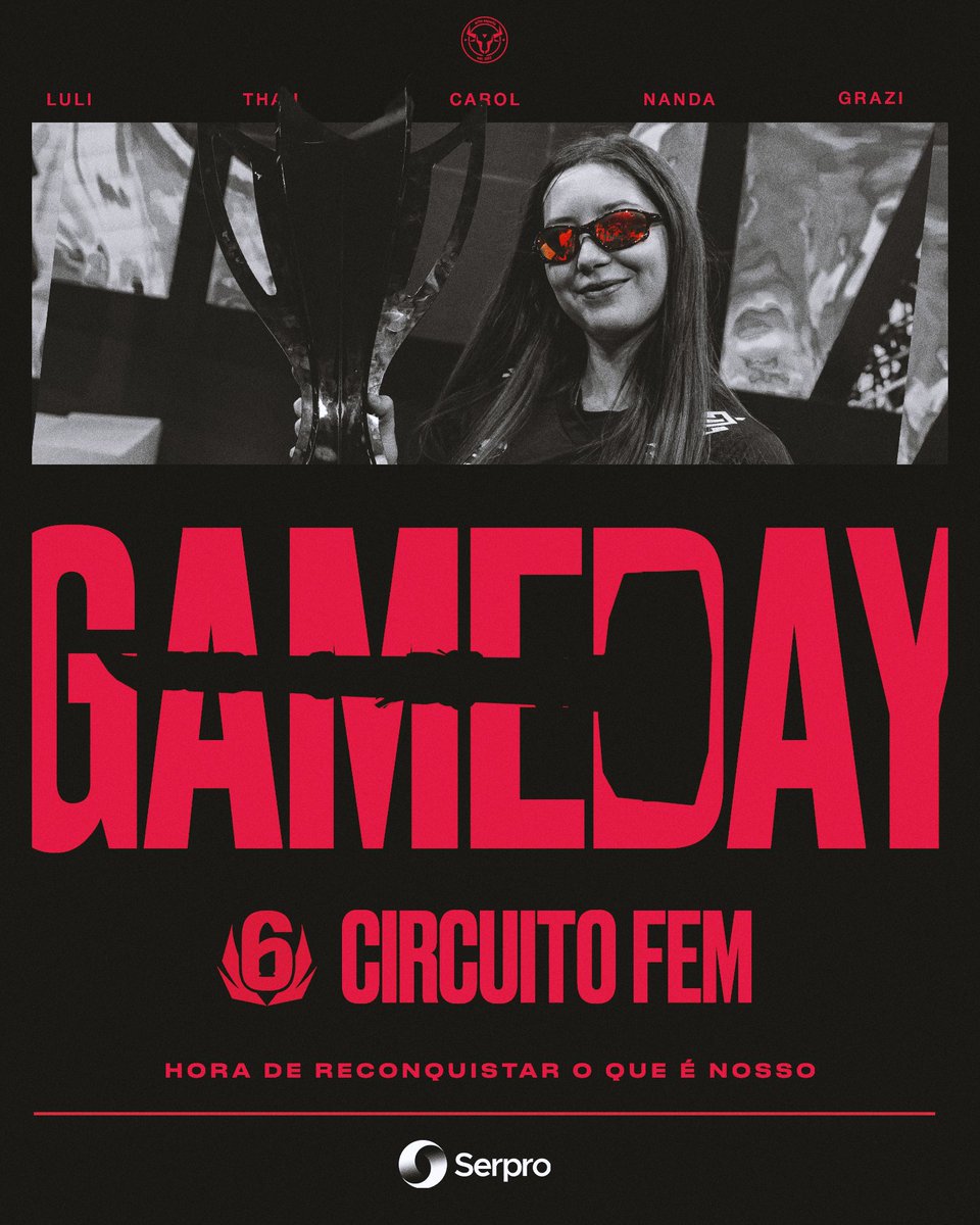 Simples e direto: HOJE É DIA DE SEMIFINAL 🫡

🏆 Circuito Feminino 
🆚 Jurássicas Team
🕐 13h
📺 Link nos comentários

Em busca da grande final
#GoBulls