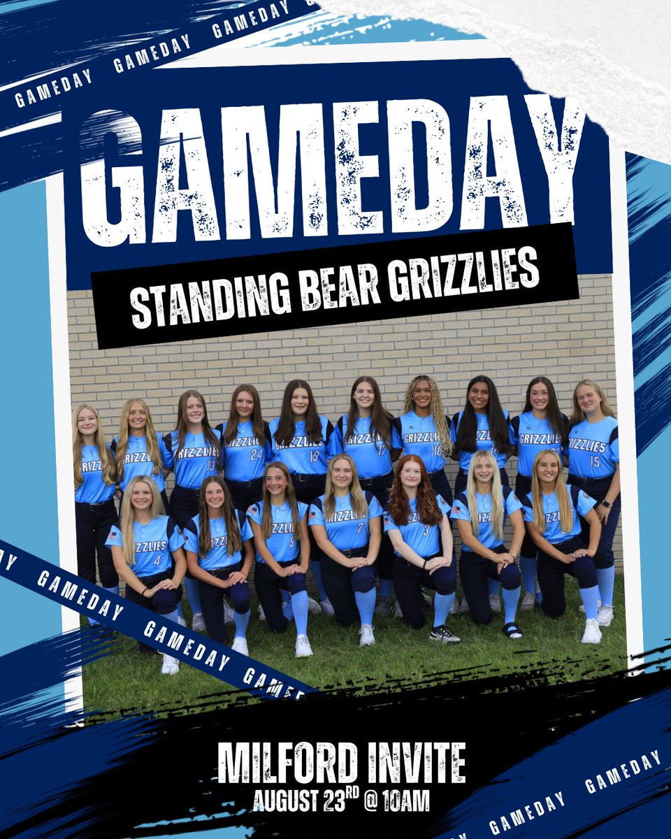Good morning Grizzlies! It’s GAME DAY! Today the Varsity squad heads to Milford to play in the Milford Invite. Follow along on GameChanger!

📸: The Voice Sports