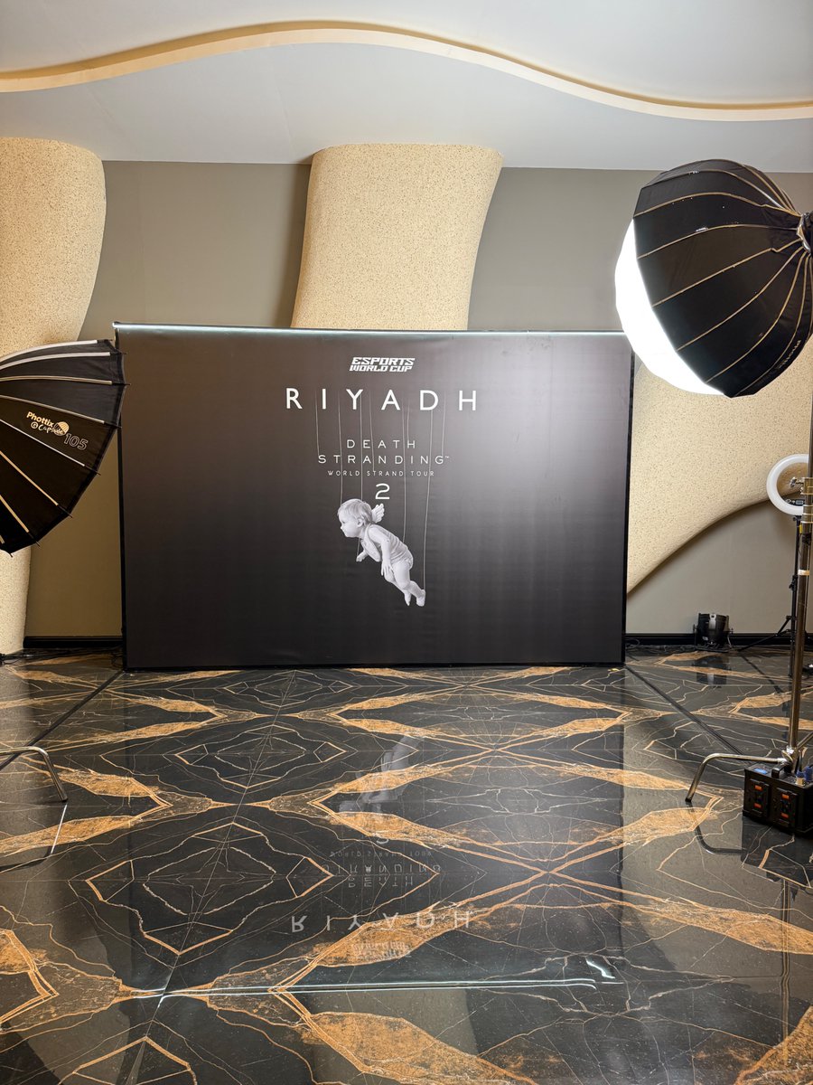 KOJIMA PRODUCTIONS (Eng) (@kojipro2015_en) on Twitter photo From the EWC venue 📸 The DEATH STRANDING 2 panel event will take place tonight.
<a href="/EWC_EN/">Esports World Cup</a>
<a href="/EWC_Festival/">كأس العالم للرياضات الإلكترونية</a>
#DeathStranding2 From the EWC venue 📸 The DEATH STRANDING 2 panel event will take place tonight.
<a href="/EWC_EN/">Esports World Cup</a>
<a href="/EWC_Festival/">كأس العالم للرياضات الإلكترونية</a>
#DeathStranding2