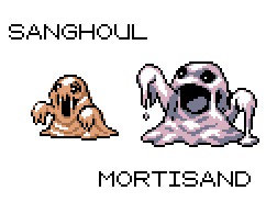 #grimer #muk reimagined, or regional variant or whatever :P  Ground / Ghost