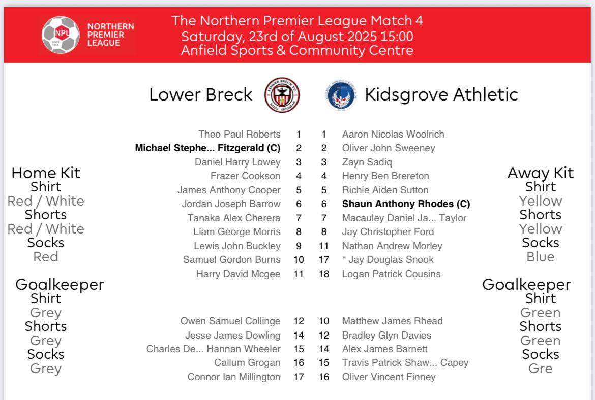 Kidsgrove Athletic FC tweet media