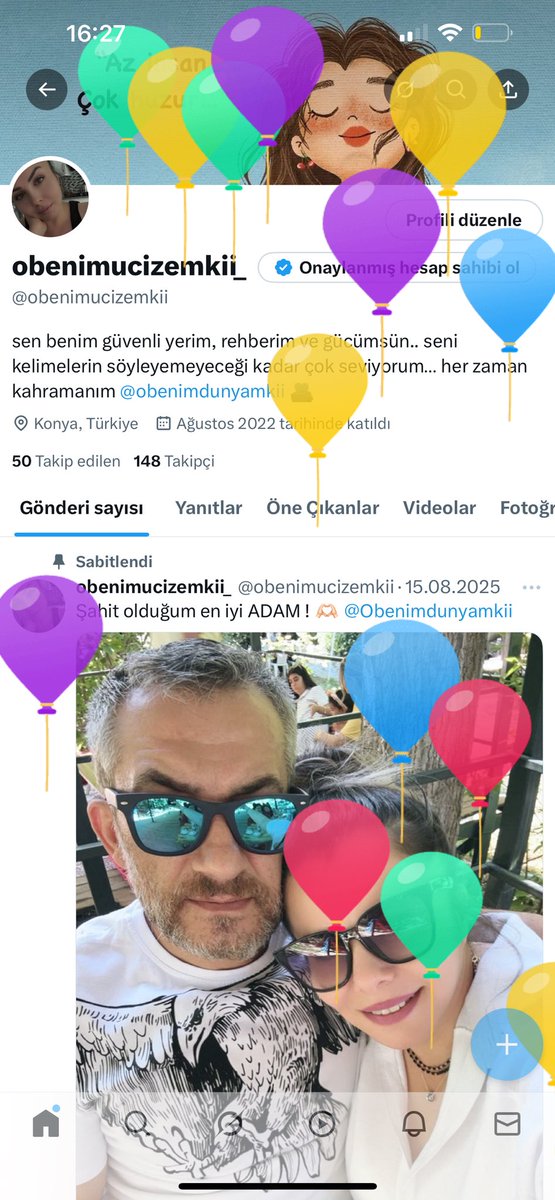 Balonlarım var rengarenk 😇💃 Eyyy hayat balonlarım gibi renk renk gel bana emi 🦋🙏🏻