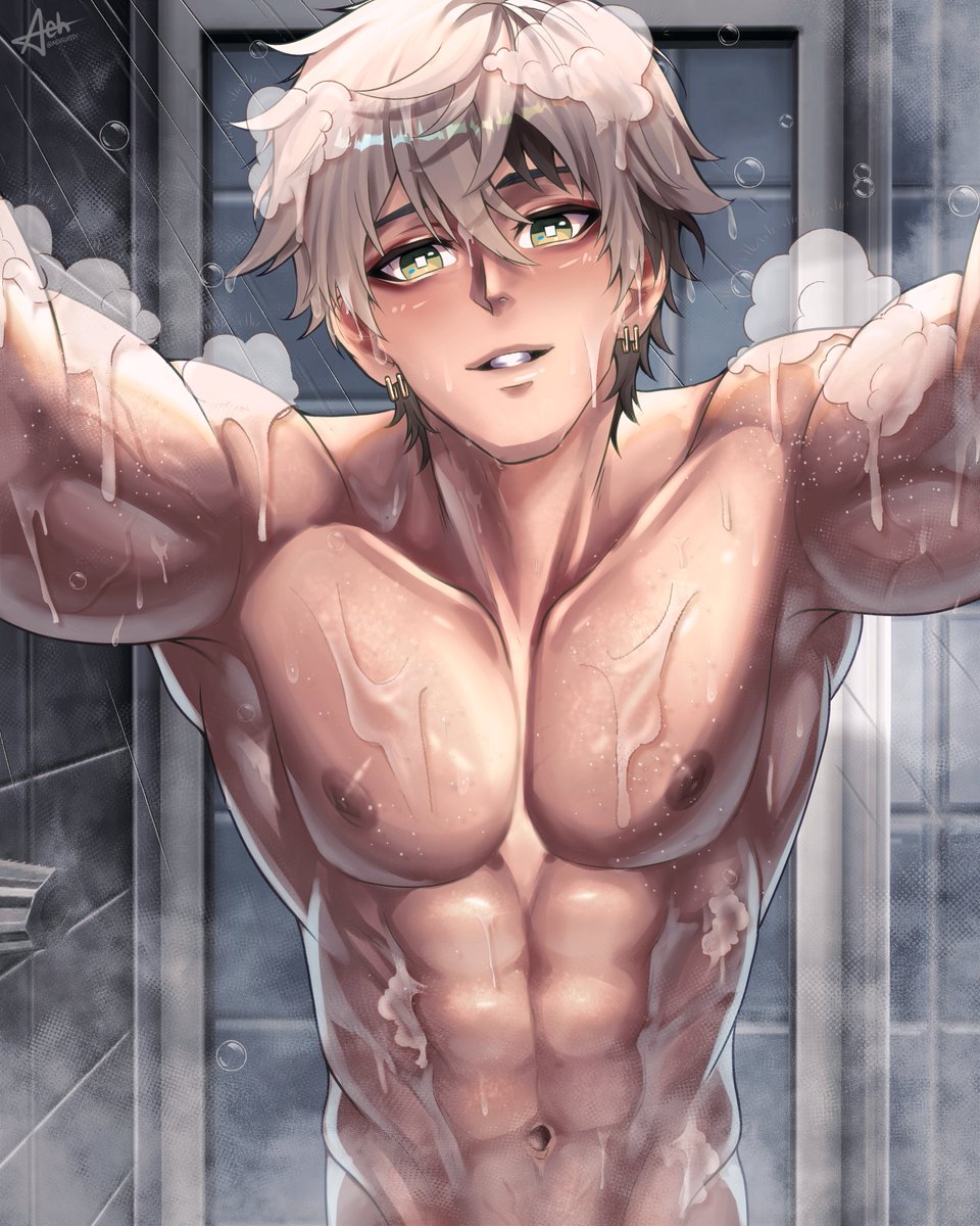 Aeh 🔞// Delulu Artist // VGen Waitlist (@aehsussy) on Twitter photo Trust, I'm only there to get rid of Cloudz' soap foam, nothing sussy happen.
Thank you for <a href="/CloudzVT/">CloudzVT 📖☁️| Heroic Spirit | Pre-debut</a> for the commission! Trust, I'm only there to get rid of Cloudz' soap foam, nothing sussy happen.
Thank you for <a href="/CloudzVT/">CloudzVT 📖☁️| Heroic Spirit | Pre-debut</a> for the commission!