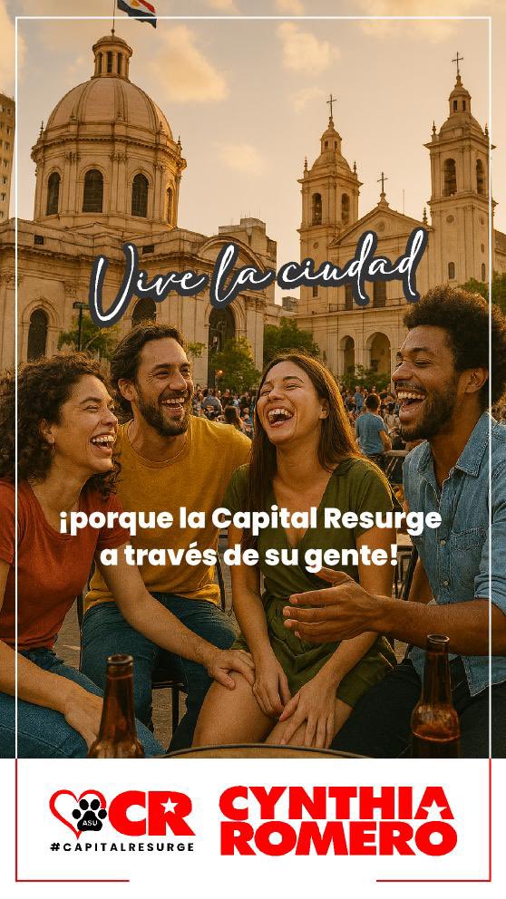 cynthiaromeroar's tweet photo. Sábado: Es momento de disfrutar de todo lo que Asunción tiene para ofrecer. Sal con tus amigos, visita un museo, ve al teatro o simplemente descubre una calle que no conocías. La cultura nos une y nos da identidad. Vive la ciudad, ¡porque la Capital Resurge a través de su gente! https://t.co/yllyvwJ1xu