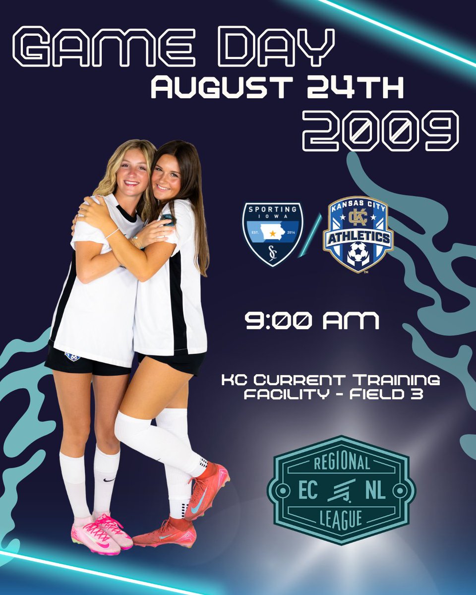 AthleticsKC's tweet image. The quest for the @ECNLgirls Regional League Cup continues this weekend! #TimetoCompete
