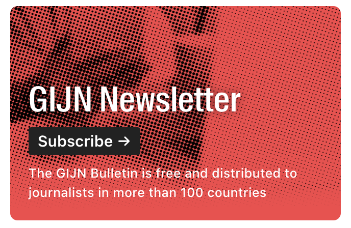 gijnAfrica's tweet photo. 🗞️ Stay on top of the latest in investigative journalism!

Get tips, tools, grants, and standout stories from around the world — straight to your inbox.

Sign up for GIJN’s free newsletter: https://t.co/Iyv3FS62ag https://t.co/CnLpM3ckEa