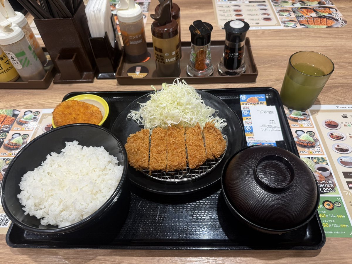 スーパーウェーブ対あり〜
FBKさんお誘い頂きありがとうございました〜❗️とっても楽しかったです😁
夕食はまつのやでカツを食べました！
