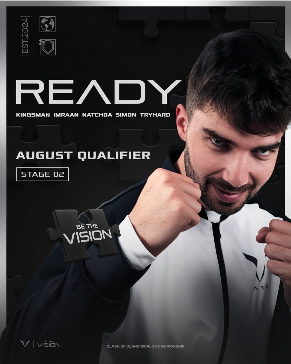 𝑨𝒖𝒈𝒖𝒔𝒕 𝑸𝒖𝒂𝒍𝒊𝒇𝒊𝒆𝒓
The next piece to the puzzle... Ready for Stage 2 weekend 🔥