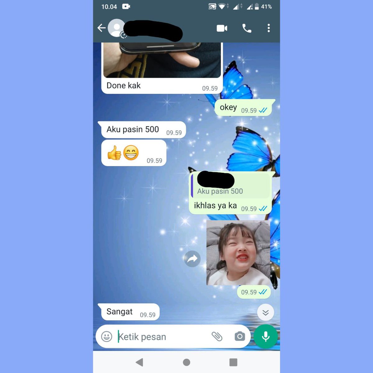 Kasus : Sadap whatsapp
dari jauh dan tanpa notifikasi
Done
#sadapwa #jasahack #sadap #hack #zonauang #zonacuan