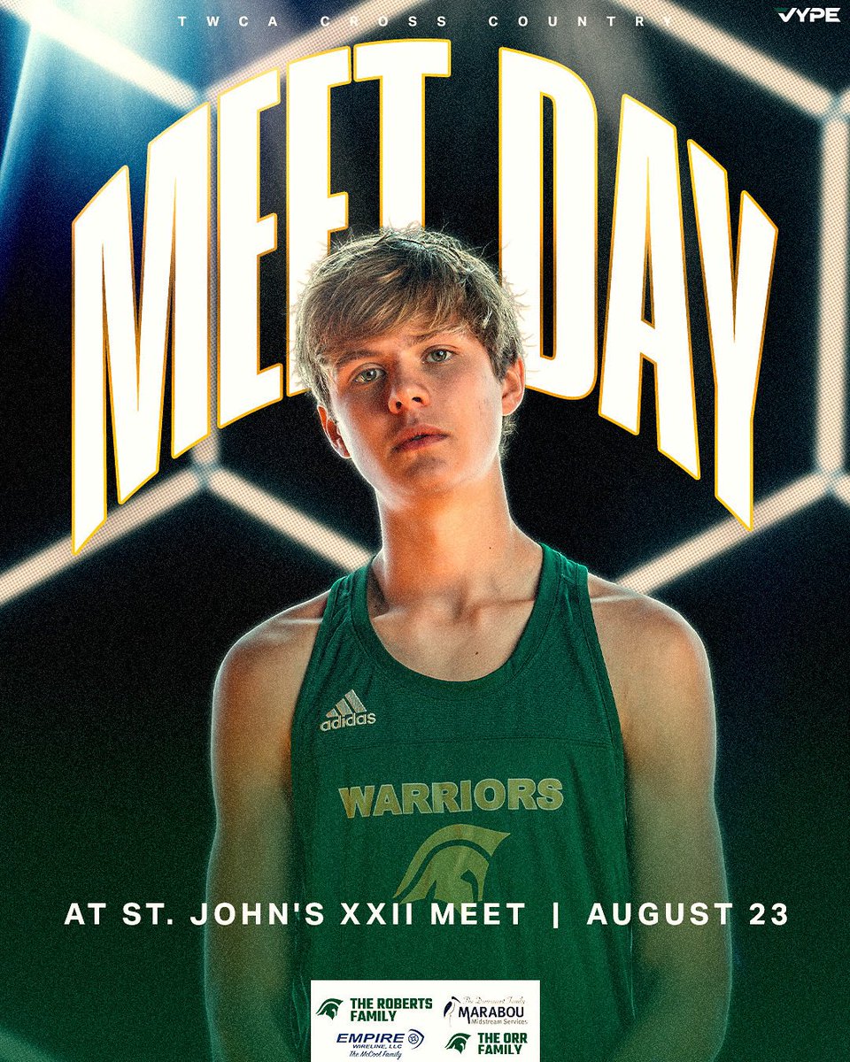 XC back on the course today. 🏃‍♂️ #WarriorStrong