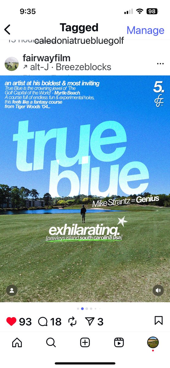 TrueBlueGolf's tweet image. We ❤️ Mike Strantz 2
@PlayGolfMB @SDGATrueBlue @CaledoniaGolfFi @HammockCoastSC #mikestrantz #mikestrantzdesign #myrtlebeachgolf #hammockcoastgolftrail #hammockcoastsc #pawleysisland