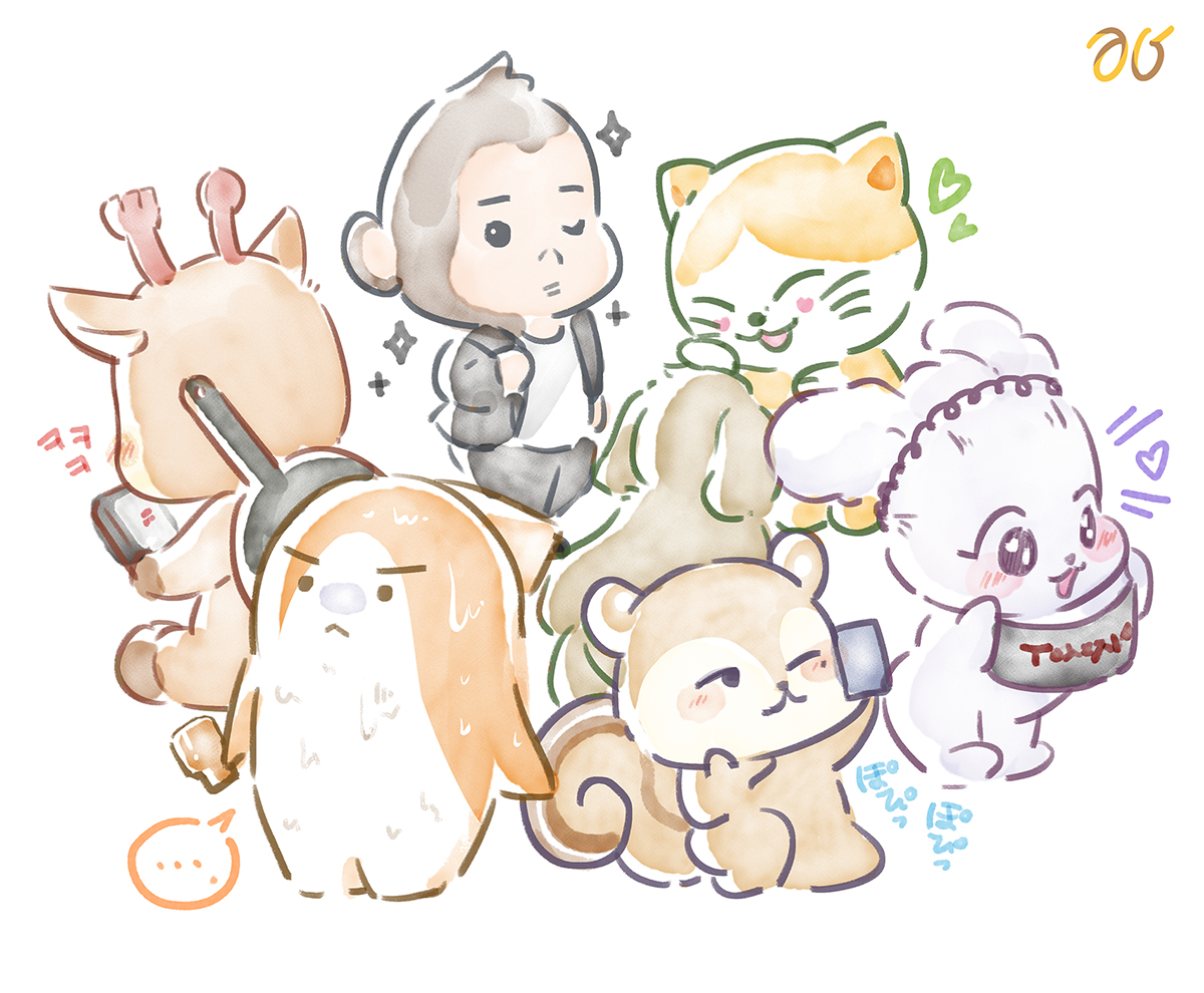 오늘 소소하고 묘하게 정신이 없었다 (x6)