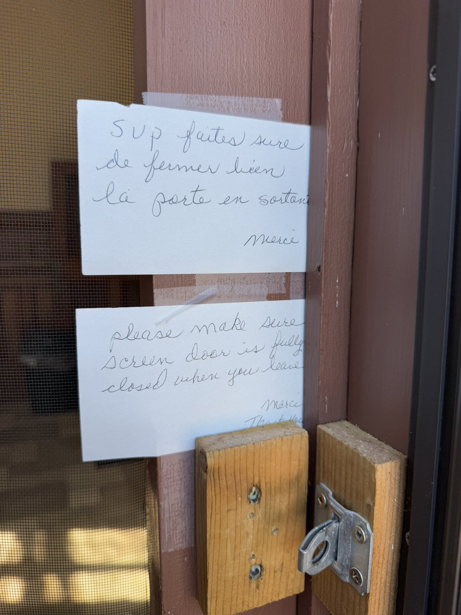 On a appris à parler l'acadien.

Île-du-Prince-Édouard