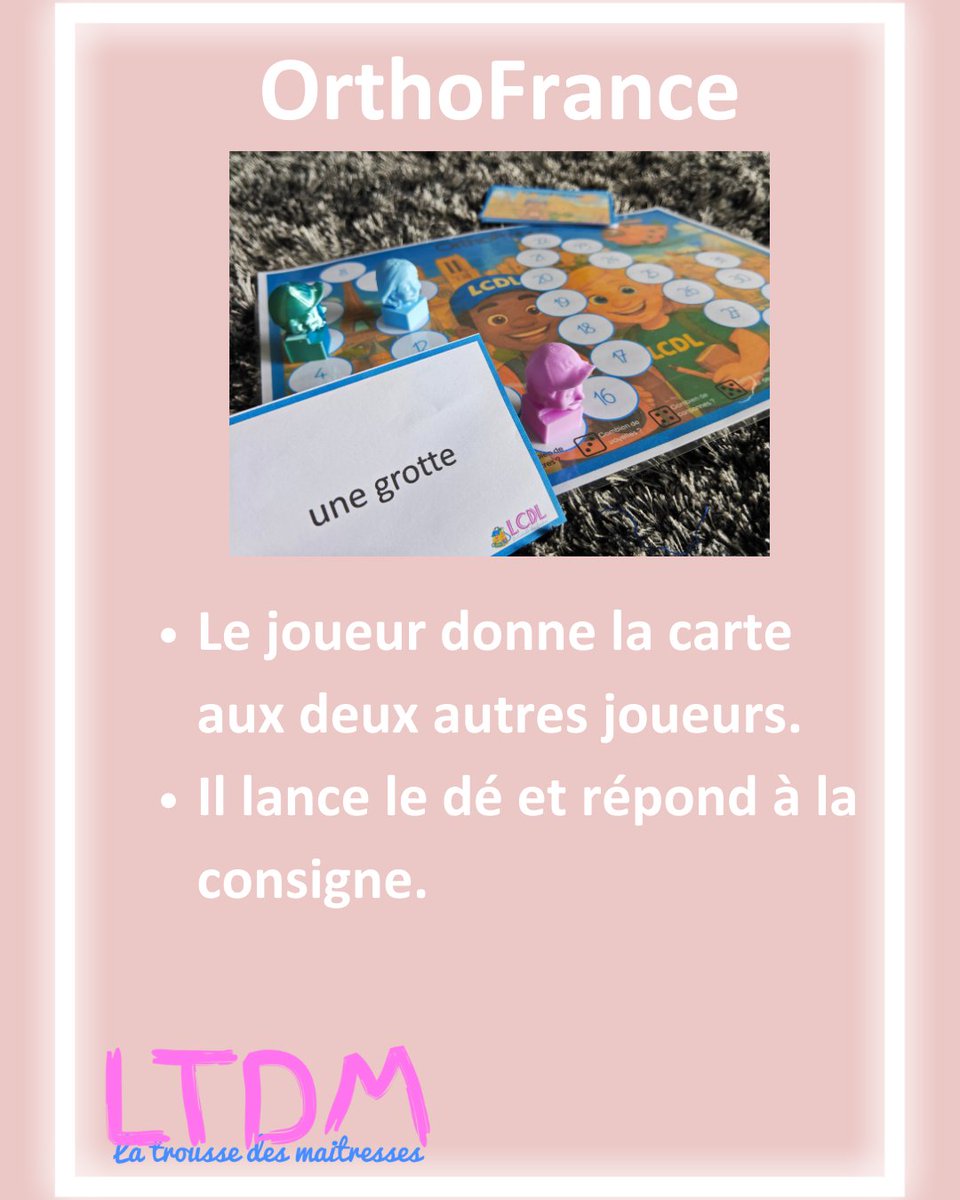 #UnJourUneIdée Des jeux pour mémoriser l'orthographe des mots des dictées : latroussedesmaitresses.com/2025/04/a-la-d… Deux jeux adaptés pour répondre aux besoins de nos élèves pour mémoriser en classe les mots des dictées : OrthoFrance et Speed Letters.