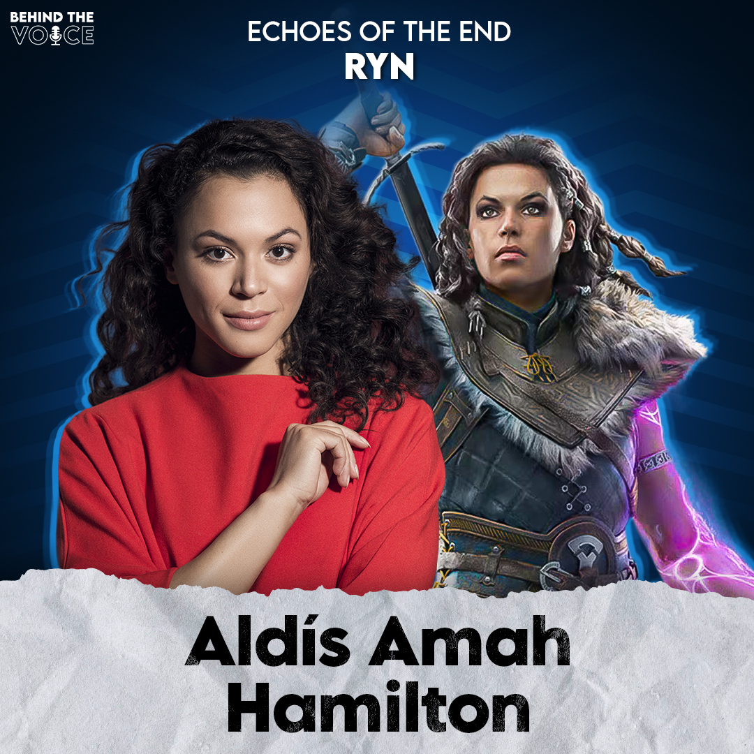 Abhi Jha (@btvabhijha) on Twitter photo Excited to reveal that Aldís Amah Hamilton, who plays the role of Ryn in Echoes of the End <a href="/MyrkurGames/">Myrkur Games</a> will be a special guest in Behind The Voice Podcast.
You've also seen her in Hellblade 2 as Ástríðr
If you have any questions for her, comment below Excited to reveal that Aldís Amah Hamilton, who plays the role of Ryn in Echoes of the End <a href="/MyrkurGames/">Myrkur Games</a> will be a special guest in Behind The Voice Podcast.
You've also seen her in Hellblade 2 as Ástríðr
If you have any questions for her, comment below