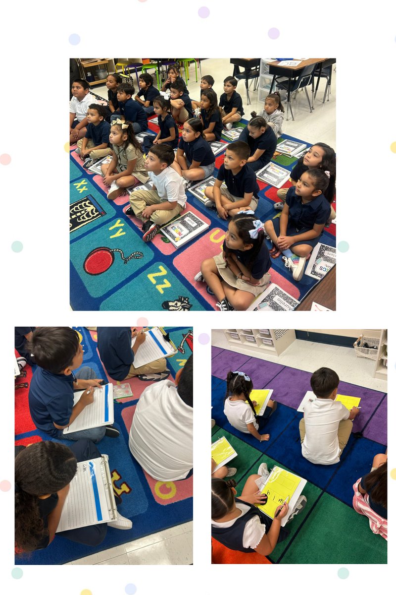 LaceyDye22's tweet photo. Esparza Eagles working hard on phonics and daily 5 expectations in 1st grade 😊📚🦅 @nisdelemelar @NISDEsparza https://t.co/y9H5NXyjAt