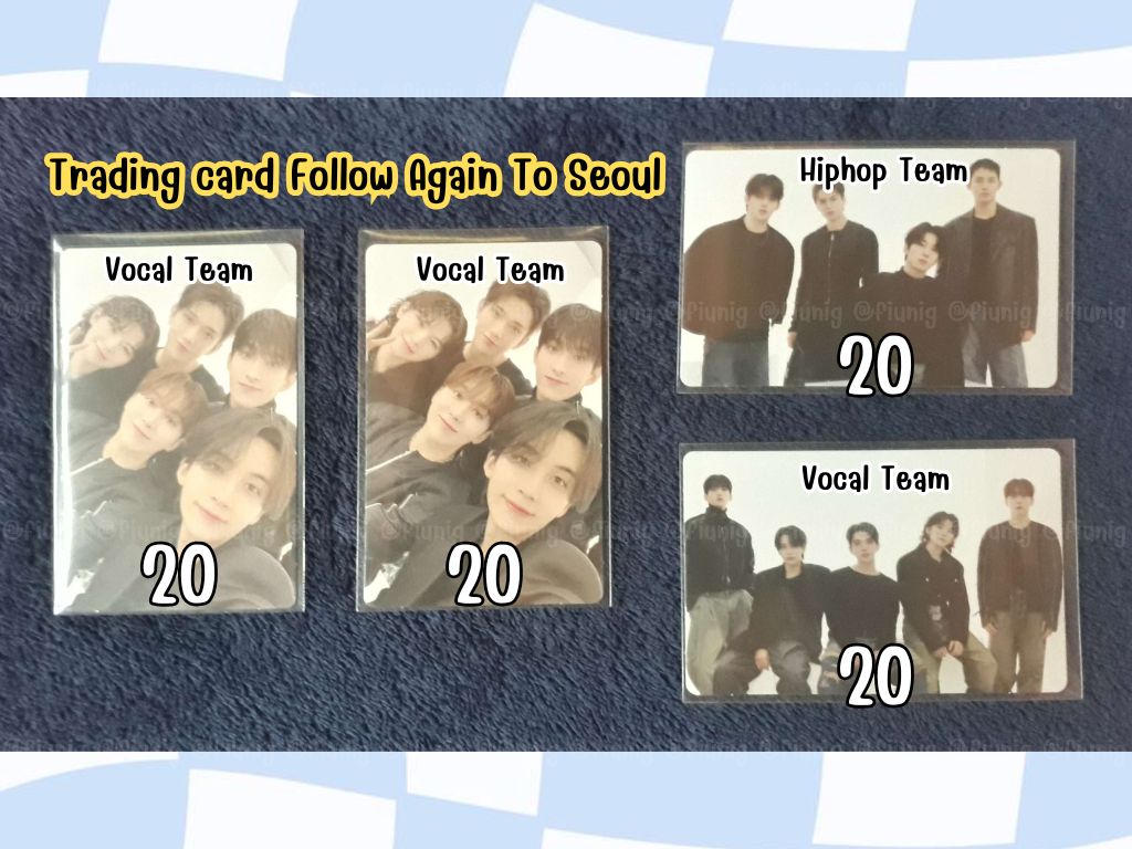 fiunig's tweet photo. (3) 🧸 WTS ขาย พร้อมส่งค่ะ 🐇

🩷 การ์ด seventeen ราคาตามภาพ ( ไม่รวมส่ง ) 🩷
📮 ค่าส่ง 30฿ ยอด 150+ ส่งฟรีค่ะ ✅
🔥🔥 เหมาทั้งเธรด 380รวมส่ง เอกชน 🔥🔥
สอบถามเพิ่มเติมได้นะคะ ยินดีถ่ายส่องไฟให้ค่ะ 😸

#ตลาดนัดสวนแครอท https://t.co/fSWsOnCdy1