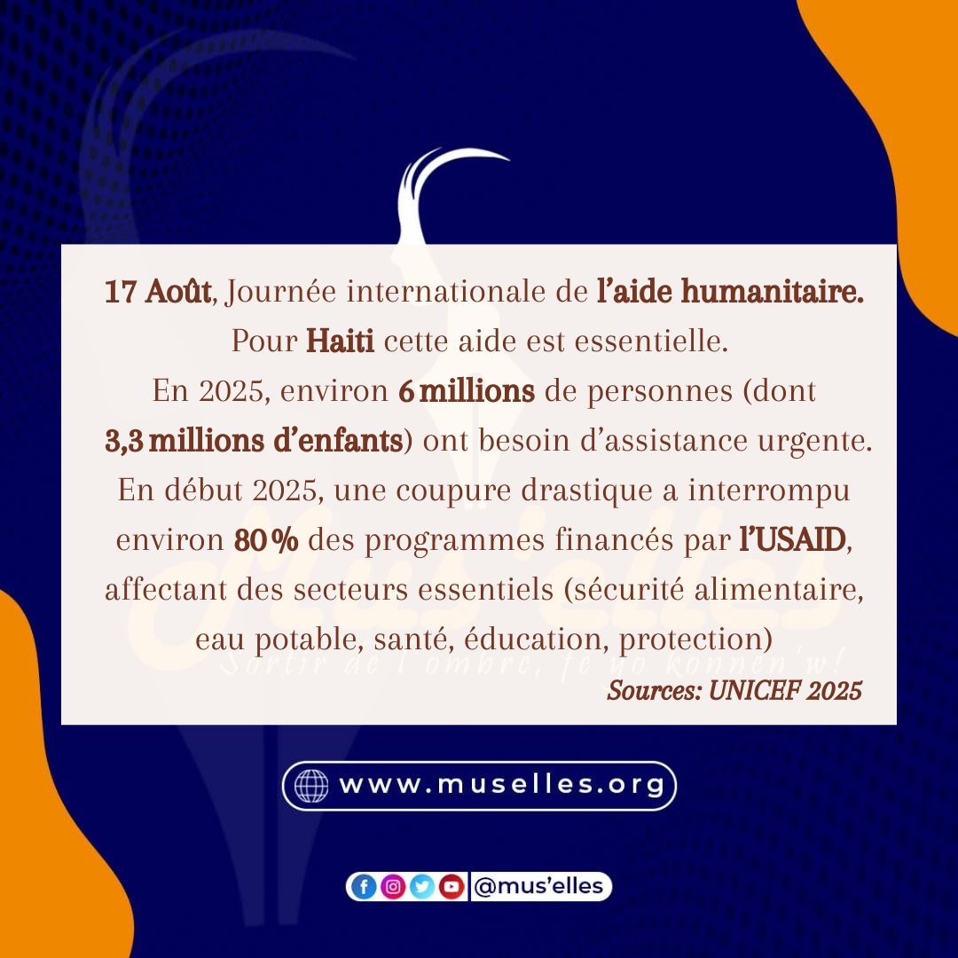 Muselles1's tweet photo. Redif
Retour sur la question humanitaire en Haiti. https://t.co/CSiCzIrYLs