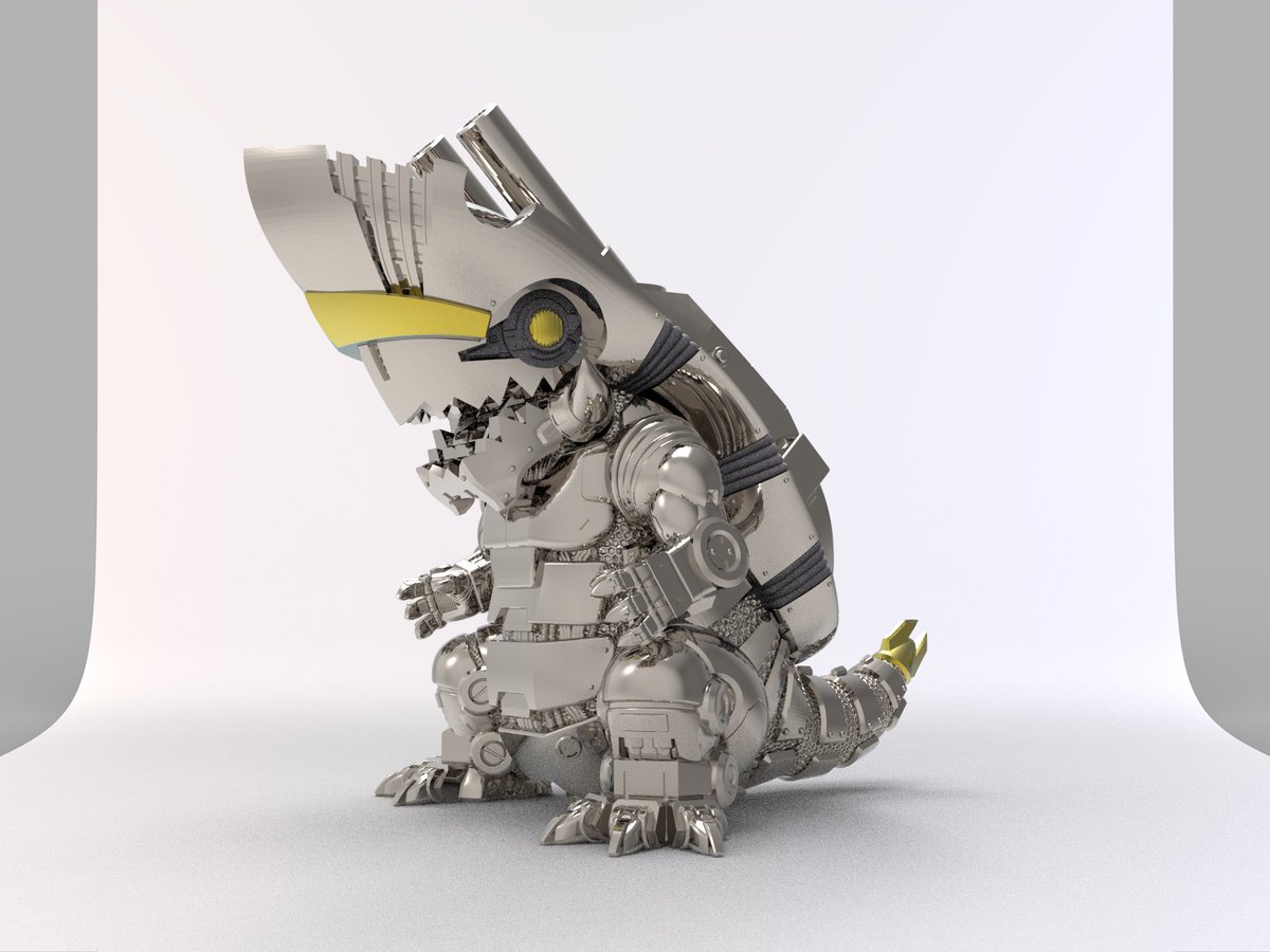 小林康之作　咖喱大怪獣バーニングカレゴン『デッドストック』最終ね下げ 小林康之作 咖喱大怪獣バーニングカレゴン『デッドストック