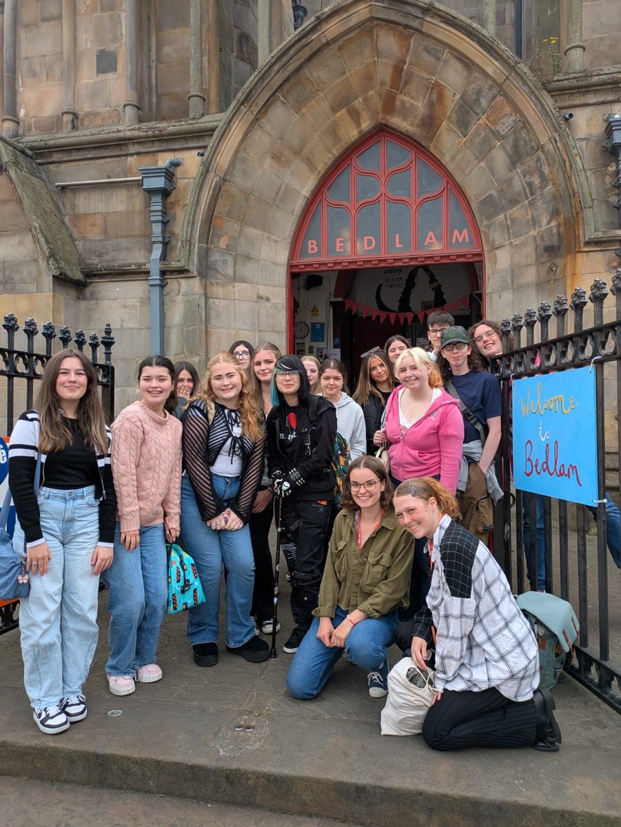 Our N5 and H Drama pupils had an amazing day at the Edinburgh Fringe. From award winning plays to experimental theatre and immersive sensory events - a truly unique experience!