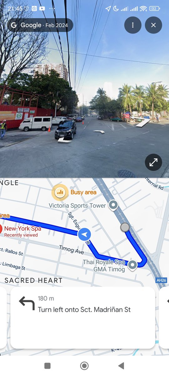 Spa_Snoop's tweet image. No reservation, just relied on Google Maps.🌍 Took the MRT to GMA Kamuning 🚉and brisk - walked 15 minutes—bit far and felt a little eerie on one the streets kasi it&apos;s dark 👻.
For me, my overall transportation exp gets 3/5 stars.🌟🌟🌟 #SpaSnoop #SpaPH #SpaReview @NEWYORKSPA2