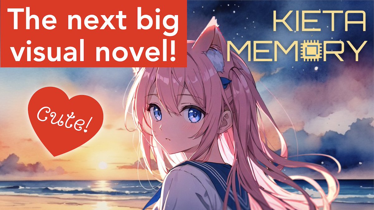 Trailer of "Kieta Memory: The Girl from the Stars" will premier today at 8pm CET (7pm GMT, 2pm EST, 11am PST): youtu.be/_p6xmiGiHvo?si…
Join in and ask questions to the dev live!
#visualnovel #gaming #anime #scifi #romance