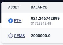 Screenshot showing zkSync project funds stuck in smart contract
