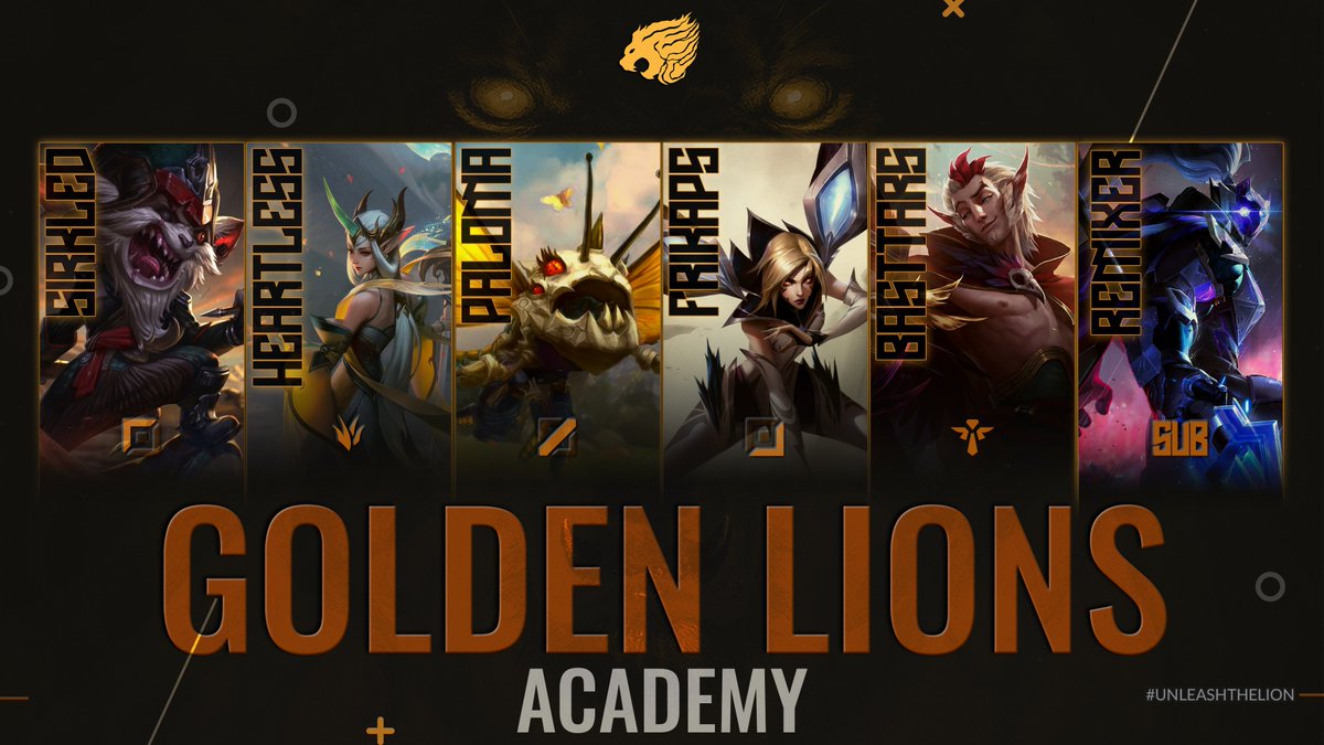 Golden Lions (@goldenlions_) on Twitter photo Presentamos oficialmente al roster de GLE Academia que competirá en las #OpenQualifiers 2025.
⬆️ Top: <a href="/texzk1/">txztop</a>
🌳 JG: <a href="/Heartlessjg/">Heartlessjg</a>
🔮 MID: <a href="/Paloma_mb12/">Paloma Morales</a>
💥 ADC: @frikaps3
🛡️ Supp: #bastard
🔄 Suplente: @top_remixer
📊 Coach: <a href="/ArkScytherCoach/">LYON ArkScyther</a>
🧠 Manager: <a href="/EirasJuanma/">Praga</a> Presentamos oficialmente al roster de GLE Academia que competirá en las #OpenQualifiers 2025.
⬆️ Top: <a href="/texzk1/">txztop</a>
🌳 JG: <a href="/Heartlessjg/">Heartlessjg</a>
🔮 MID: <a href="/Paloma_mb12/">Paloma Morales</a>
💥 ADC: @frikaps3
🛡️ Supp: #bastard
🔄 Suplente: @top_remixer
📊 Coach: <a href="/ArkScytherCoach/">LYON ArkScyther</a>
🧠 Manager: <a href="/EirasJuanma/">Praga</a>