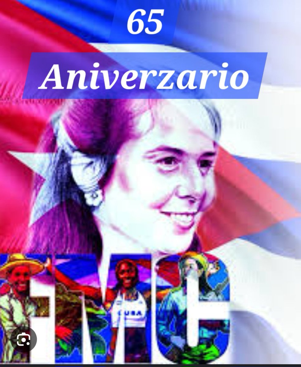 El colectivo de <a href="/PapasCoSA/">Papas&Co S.A</a> les desea muchas felicidades a todas las #Federadas en su dia.  
#MujeresEnRevolución 
🥳 #65Aniversario de la #FMC ❤️🌹
<a href="/minalcuba/">Ministerio de la Industria Alimentaria de Cuba</a>
<a href="/coralsacuba/">Corporación Alimentaria S.A</a>
#MinalXCuba
