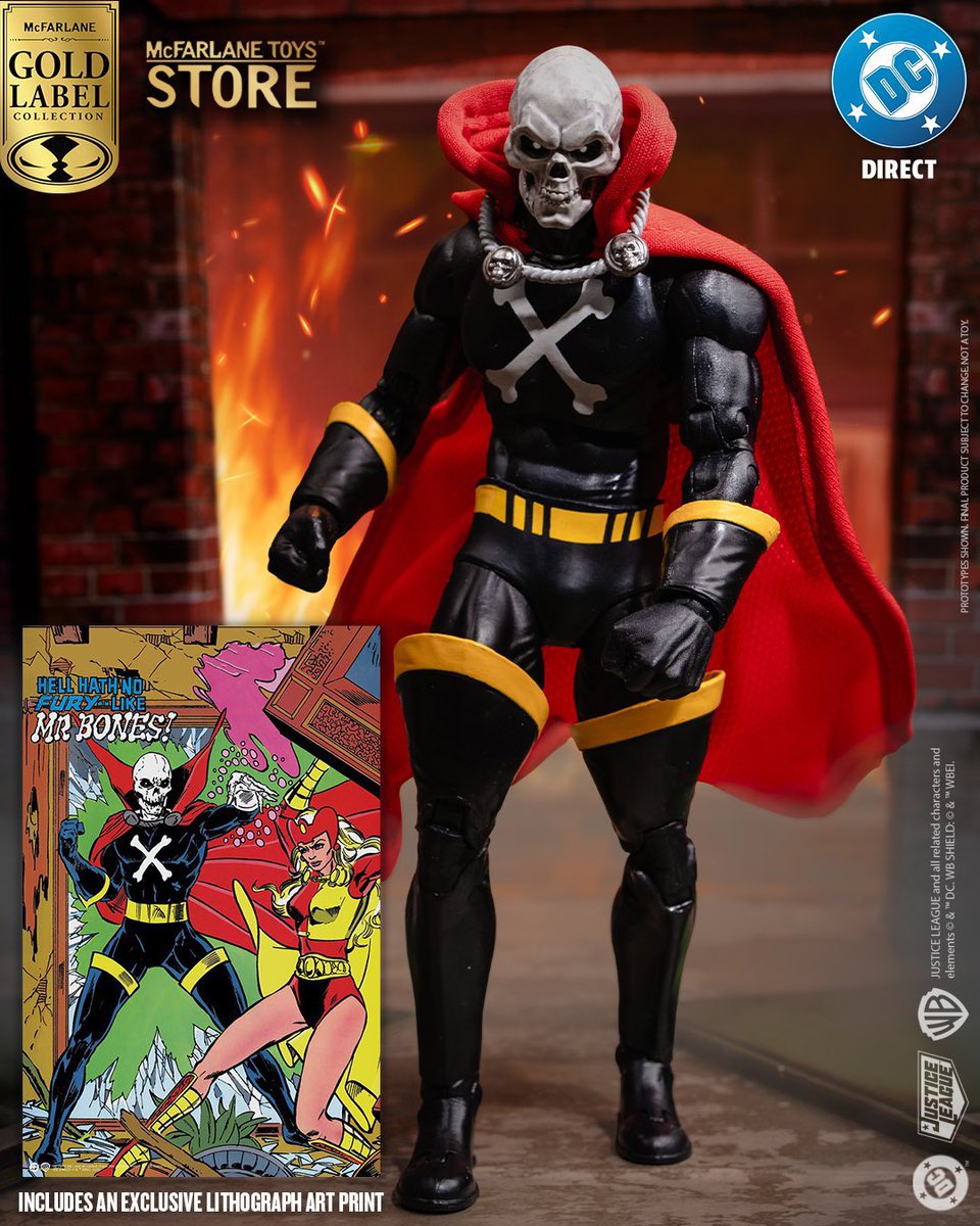 【予約】McFarlane Toys DC Multiverse Mr. Bones with Artboard 7” Action Figure

triskele.stores.jp/items/6884a470…