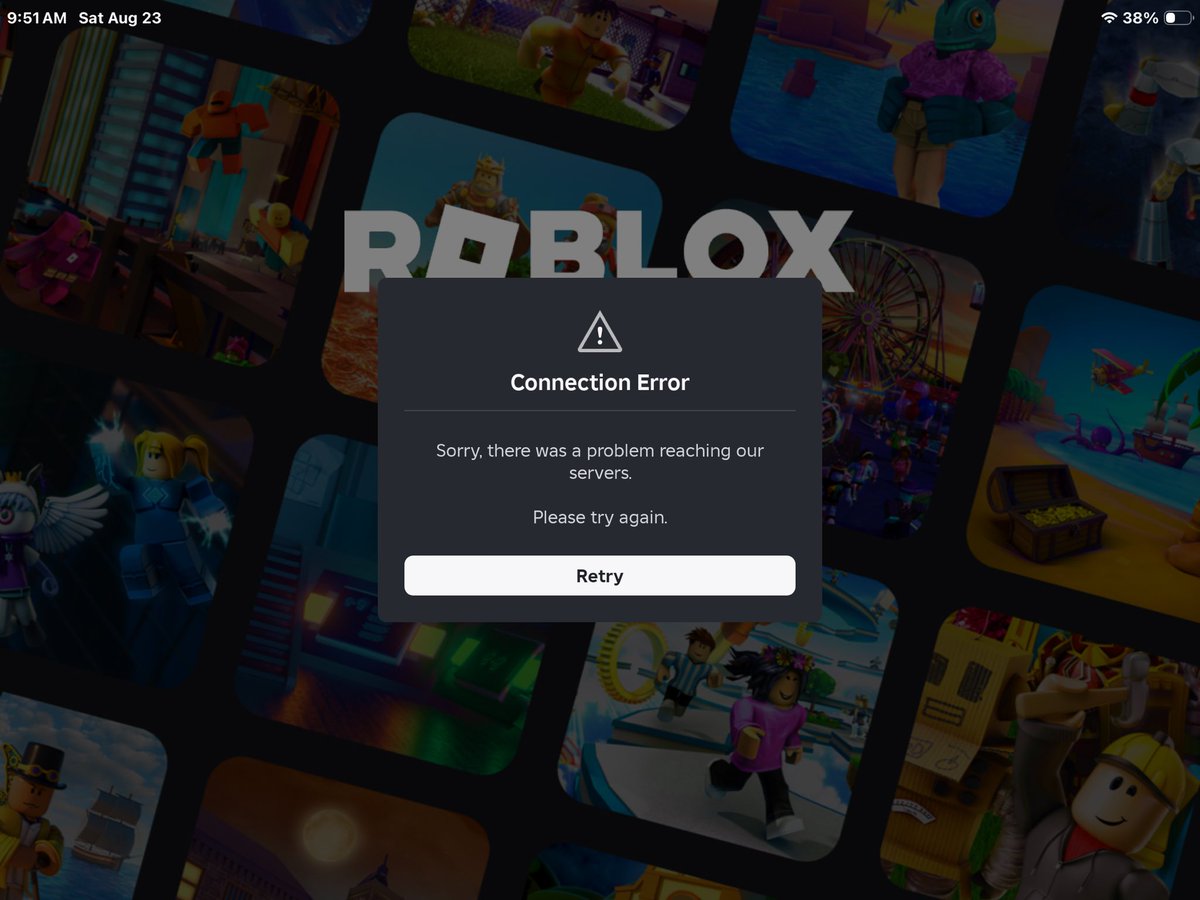 BrtKey's tweet photo. Roblox is down because of the admin war https://t.co/cv0a9tzPgj
