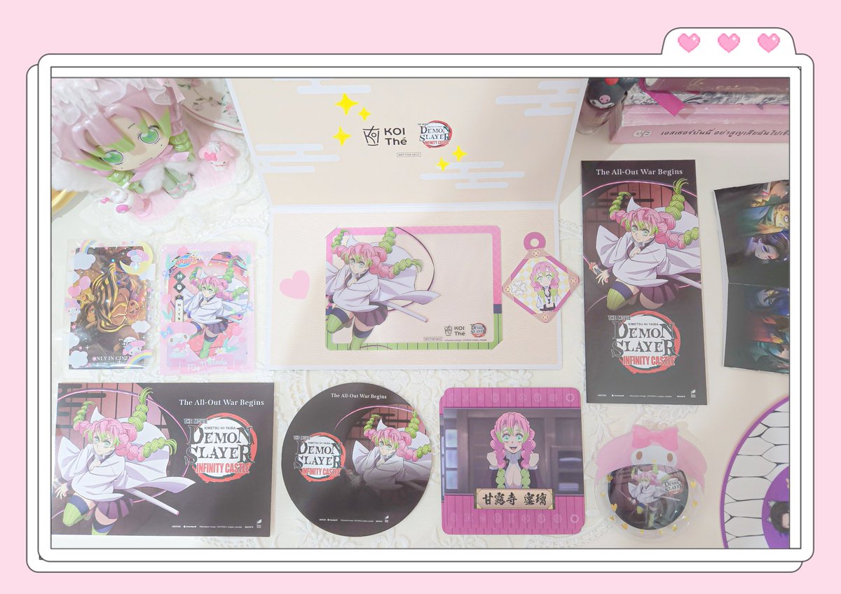 🍡ꕥ 🎀PepperMint 🎀 ꕥ🍰 (@peppermdiary) on Twitter photo 🩷งานในไทยรอบนี้เก็บครบหมดแน้วว ขอบคุณพี่พวย น้องเฟิน คุมโอ๊ต ด้วย ที่สุ่มมิตได้แล้วเอามาให้นุ 🥺🫶
ขาดแค่รองแก้วที่ Pop up กำลังจะออก เดวจิไปสุ่มให้ได้ เป็นการไปรอบที่ร้อย 😂
#กู้ดมิตจังวันนี้ #甘露寺蜜璃 🩷งานในไทยรอบนี้เก็บครบหมดแน้วว ขอบคุณพี่พวย น้องเฟิน คุมโอ๊ต ด้วย ที่สุ่มมิตได้แล้วเอามาให้นุ 🥺🫶
ขาดแค่รองแก้วที่ Pop up กำลังจะออก เดวจิไปสุ่มให้ได้ เป็นการไปรอบที่ร้อย 😂
#กู้ดมิตจังวันนี้ #甘露寺蜜璃