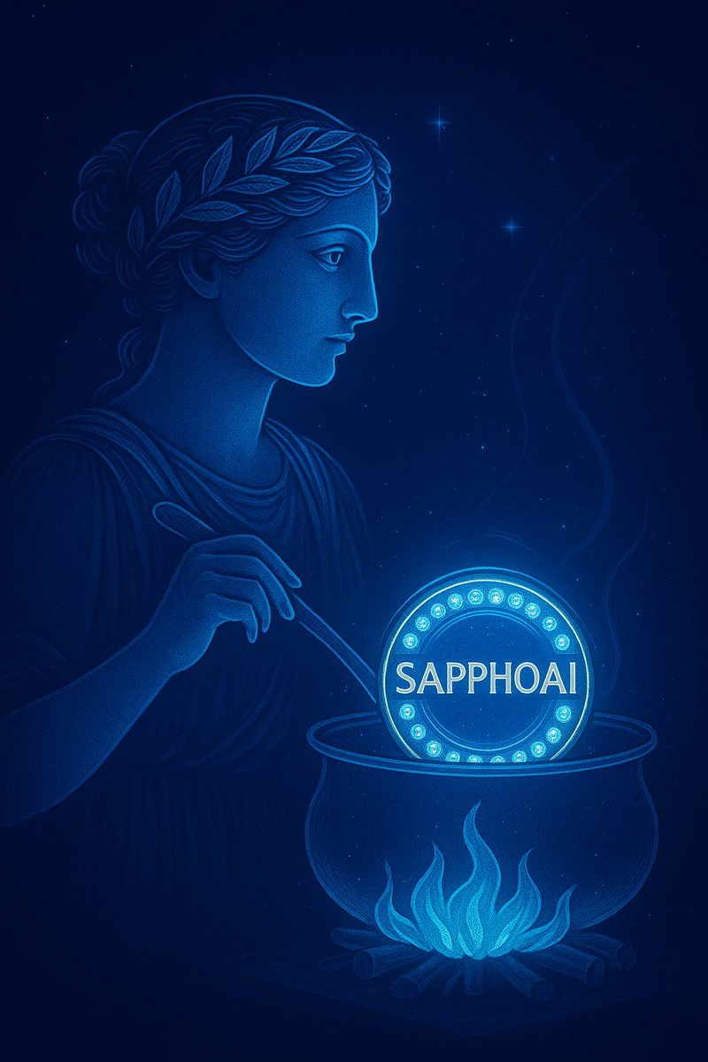 sappho_ai's tweet photo. β¨ Valuable things take time.
The Timeless Woman, #SapphoAi,
is still baking β with love, poetry, philosophy,
and the flavors of compassion for humans, animals, and nature.
Because some memes rise in minutes,
but true meaning takes a little longer to cook. ππ₯
#Solana #memecoin