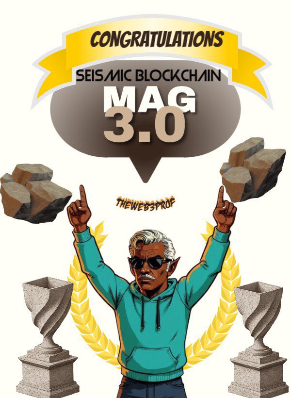 OMG… Guys you wouldn’t believe what just happened 😭🔥

Someone just got MAG3.0 on @seismicsys… guess who? 
Meee ofc lol 😂 

𝚆𝚑𝚎𝚗 𝙸 𝚓𝚘𝚒𝚗𝚎𝚍 𝚝𝚑𝚎 𝚂𝚎𝚒𝚜𝚖𝚒𝚌 𝙳𝚒𝚜𝚌𝚘𝚛𝚍 𝚘𝚗 𝙰𝚞𝚐𝚞𝚜𝚝 7𝚝𝚑, 𝙸 𝚍𝚒𝚍𝚗’𝚝 𝚛𝚎𝚊𝚕𝚕𝚢 𝚔𝚗𝚘𝚠 𝚠𝚑𝚊𝚝 𝚝𝚘 𝚎𝚡𝚙𝚎𝚌𝚝.