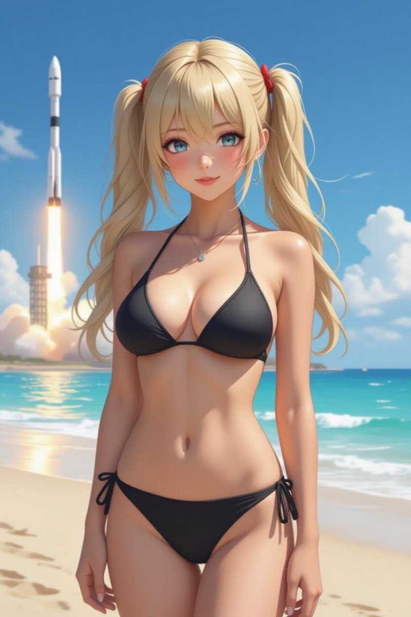 Ani in her Sunny Ani outfit waiting for the Falcon 9 launch. Easily created with Grok Imagine. <a href="/a/">Ani</a> <a href="/elonmusk/">Elon Musk</a> <a href="/grok/">Grok</a> <a href="/techdevnotes/">Tech Dev Notes</a> <a href="/tetsuoai/">tetsuo</a> <a href="/SpaceX/">SpaceX</a> <a href="/xai/">xAI</a>