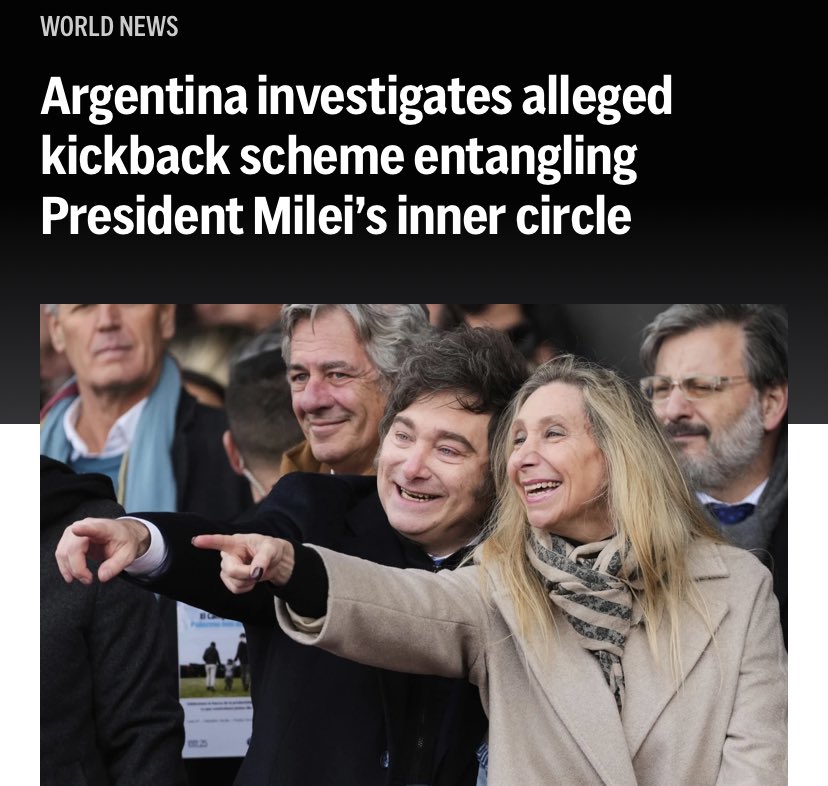 MILEI PONE A LA ARGENTINA EN LAS NOTICIAS DEL MUNDO🇦🇷

Fenómeno global.