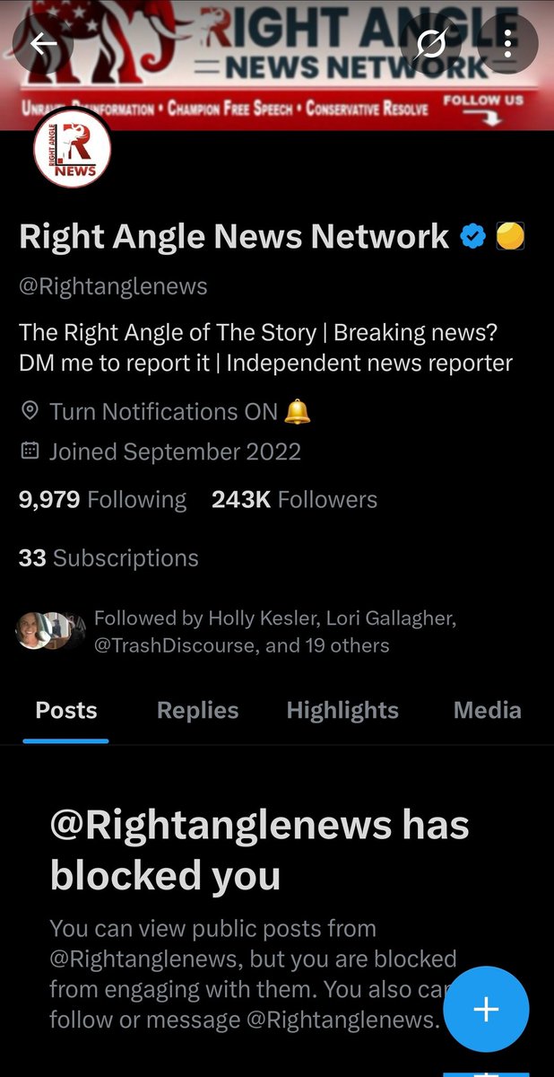 Christopher Gleason (@immutablechrist) on Twitter photo Anyone know who runs this account and website?
<a href="/Rightanglenews/">Right Angle News Network</a> apparently blocked me... Lolz which faketriot CON-servative fraudster got their feels hurt. Anyone know who runs this account and website?
<a href="/Rightanglenews/">Right Angle News Network</a> apparently blocked me... Lolz which faketriot CON-servative fraudster got their feels hurt.