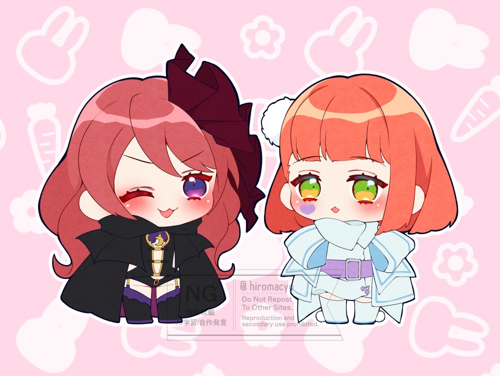 hiromacyo's tweet image. 🖤🐰🤍