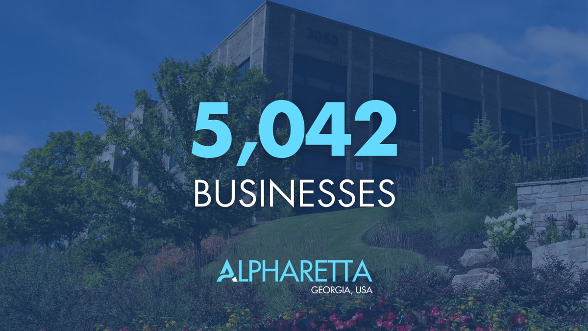 City of Alpharetta Economic Development (@connectedalpha) on Twitter photo 5,042 businesses call the City of Alpharetta home, and it’s not just because of our vibrant lifestyle and charming neighborhoods! 
🏢 A proven center for innovation and business success, the City boasts a thriving ecosystem fueled by a highly educated workforce, robust office 5,042 businesses call the City of Alpharetta home, and it’s not just because of our vibrant lifestyle and charming neighborhoods! 
🏢 A proven center for innovation and business success, the City boasts a thriving ecosystem fueled by a highly educated workforce, robust office