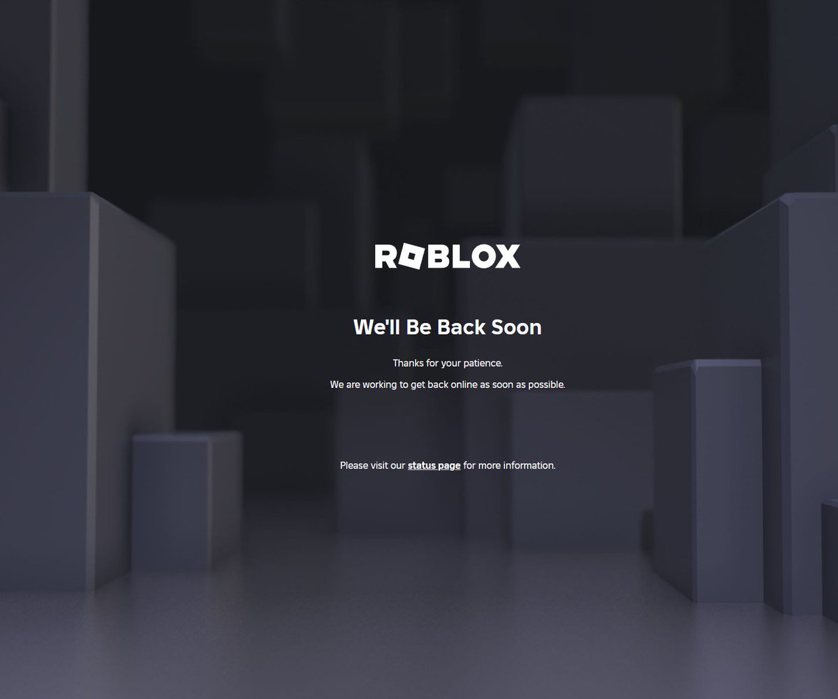 ProjectMugetsu's tweet image. Roblox IS DOWN @KreekCraft #Robloxisdown #Roblox @Roblox @RobloxNoobifier